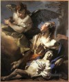 Der Engel Succouring Hagar Giovanni Battista Tiepolo